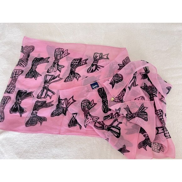 Lot of 4 Vintage to Modern Scarves Brands Echo Vera Vince Camuto Honey - Picture 5 of 11